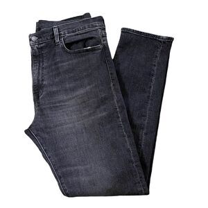 LEVI’S ~ Big E Reproduction ~ 512 Black Denim ~ size 36/34 ~ leather patch